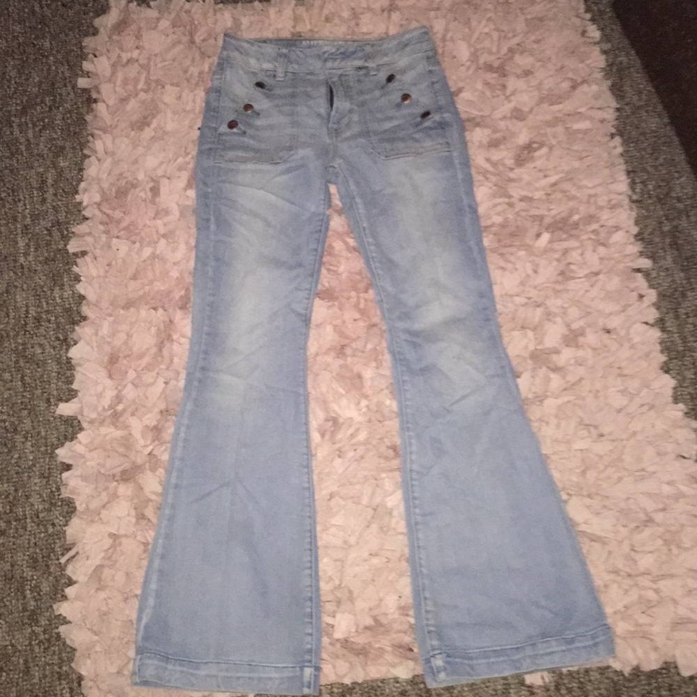American Eagle high wasted jeans